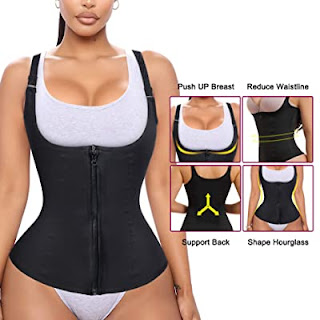 REYEOGO Waist Trainer for Women Tummy Control Corset Vest Postpartum Body  Shaper Sport Girdle Shapewear Waist Cincher