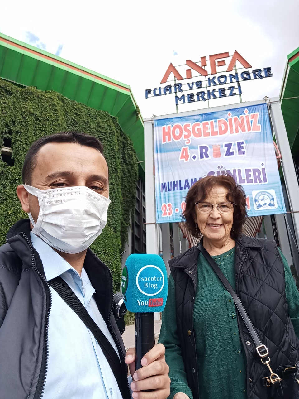 4.Rize Muhlama Günleri 2021 FUARDA TAKİPÇİMİZLE KARŞILAŞTIK