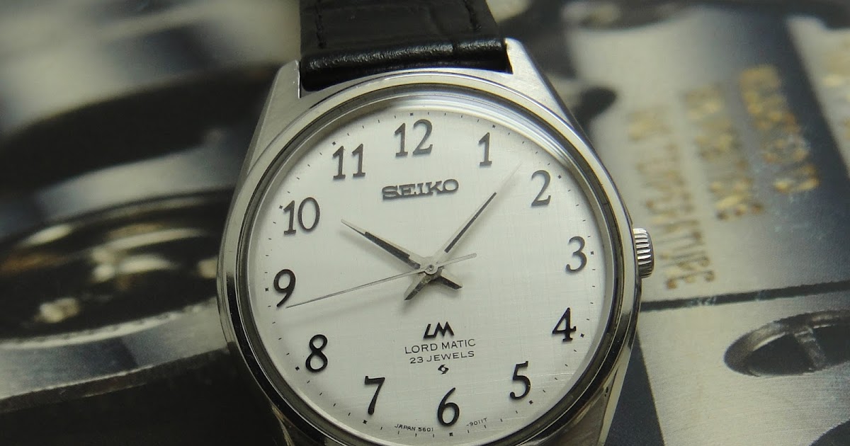 Antique Watch Bar: SEIKO LORD MATIC 23 JEWELS 5601-9000 SL145 (SOLD)