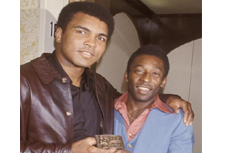 Pelé e Muhammad Ali