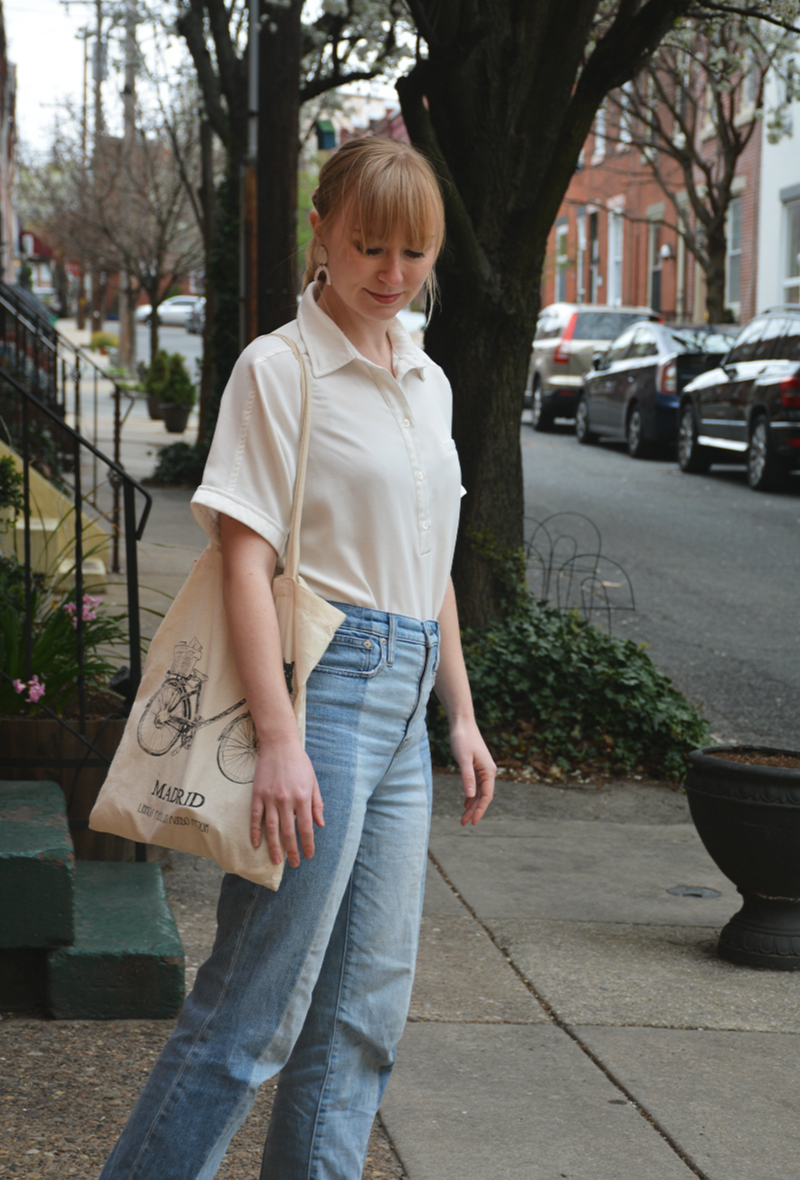 A Simple Spring Outfit | Organized Mess Spring Style