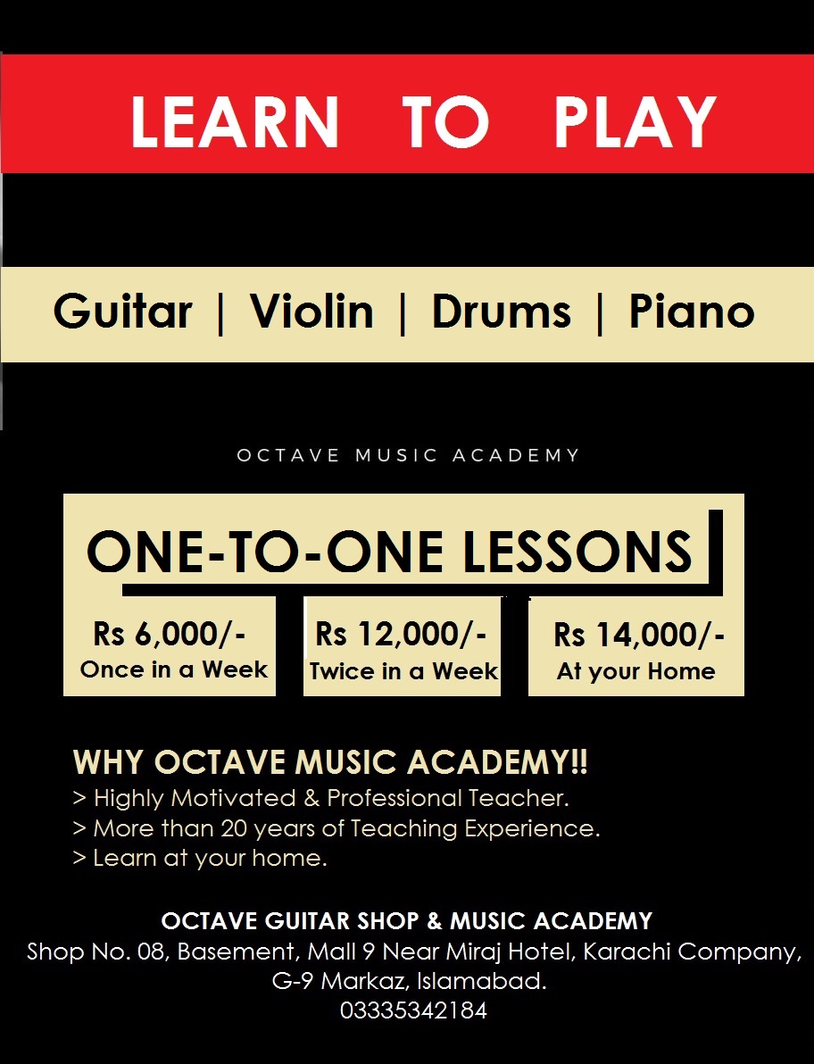 Octave Guitar Shop Music Academy 2019