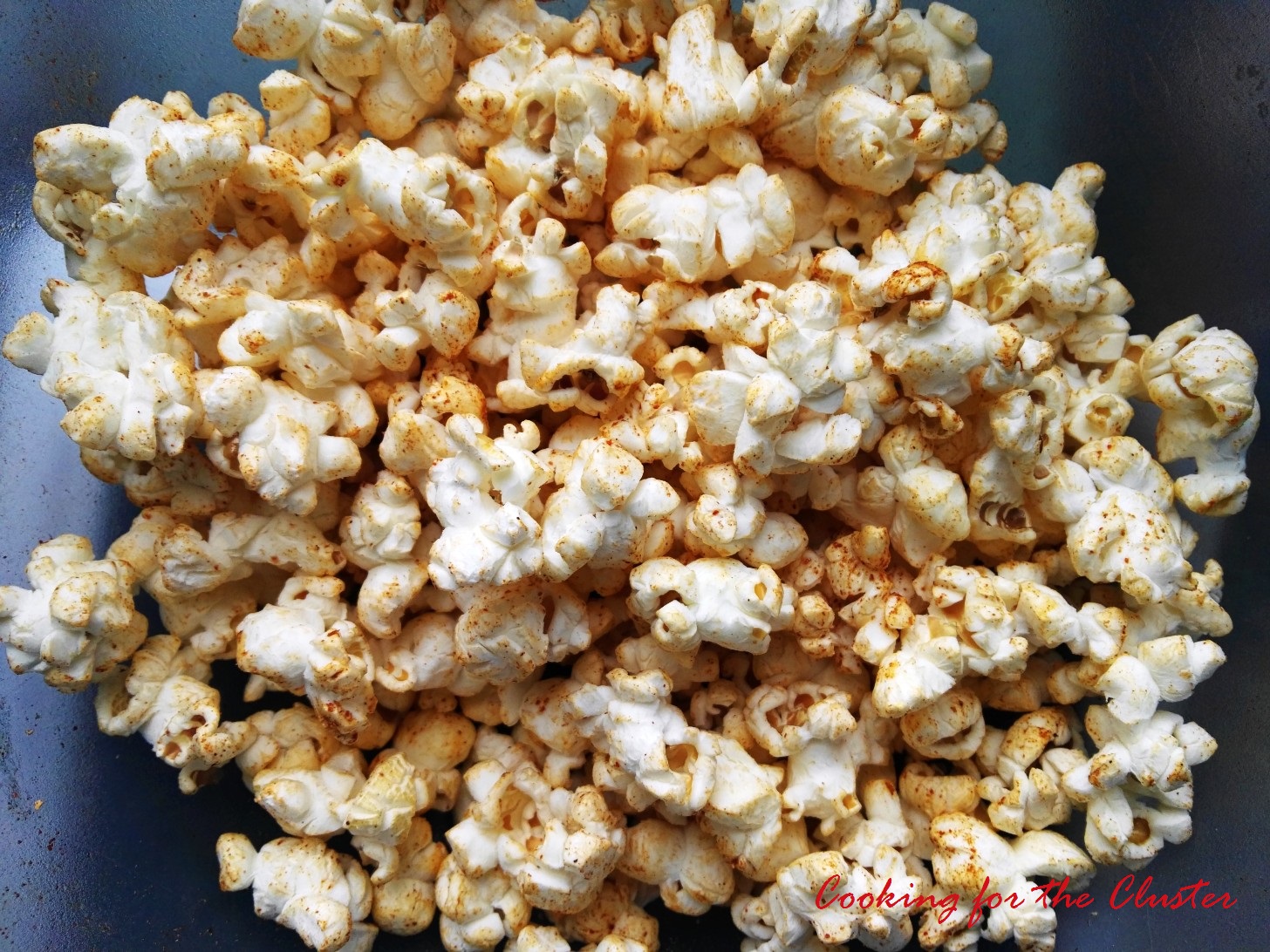Cooking for the Cluster Paprika popcorn
