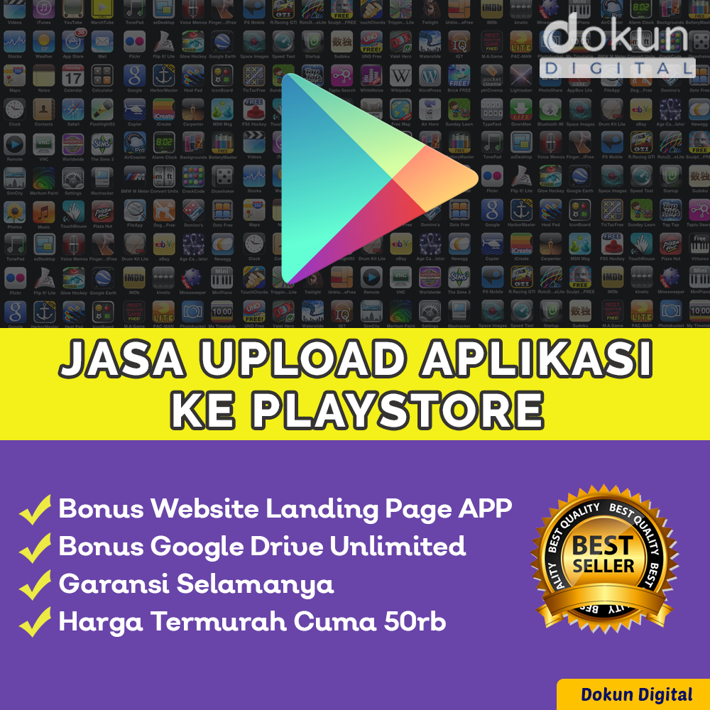 Dokun Digital Jasa Upload Aplikasi ke Playstore