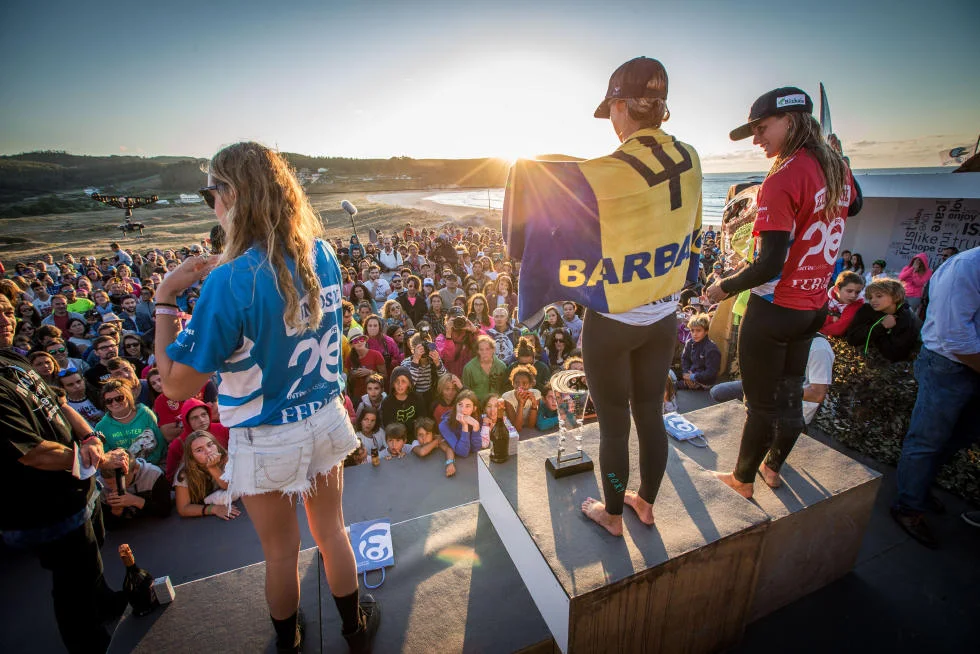 1 Podium Pantin Classic Galicia Pro 2015 Foto WSL