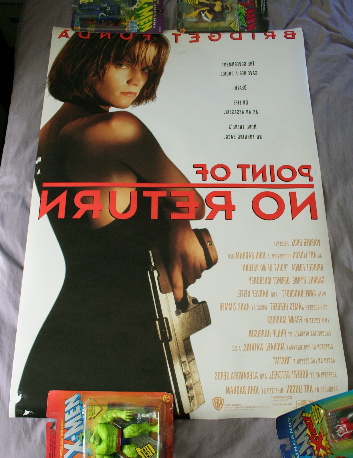 Point of No Return Movie Poster Autographed by Cast | The Retired Comic Guy