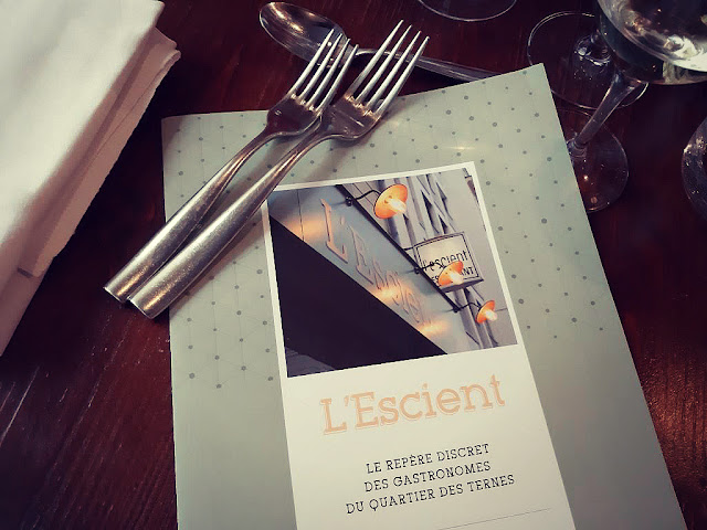 Restaurant l’Escient Paris 17e Ternes Big Green Egg Bistronomie