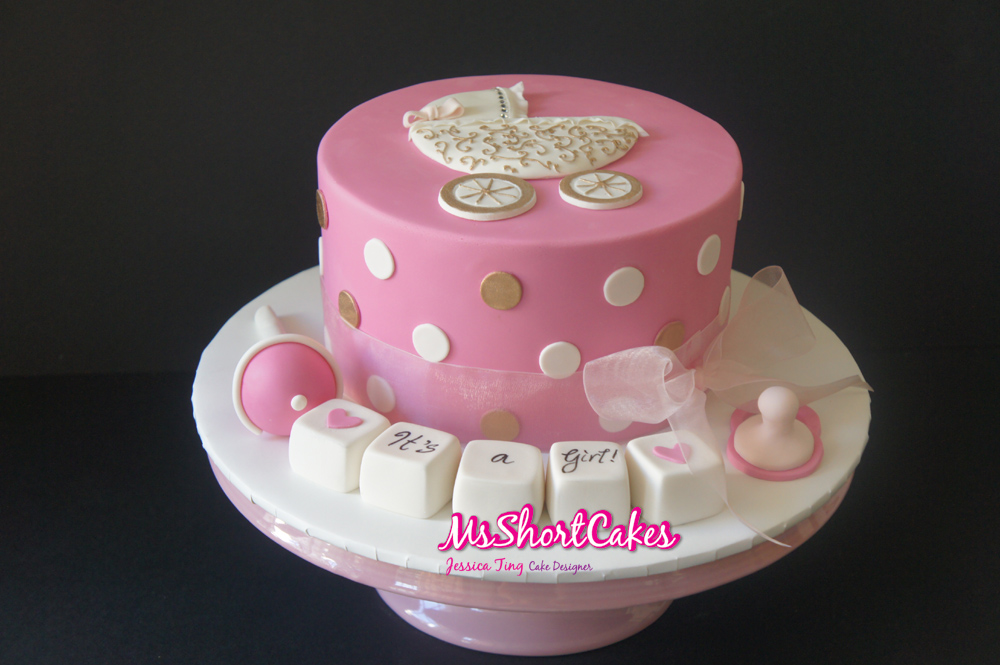 ... have to make this a Miss Shortcakes signature Baby Shower cake