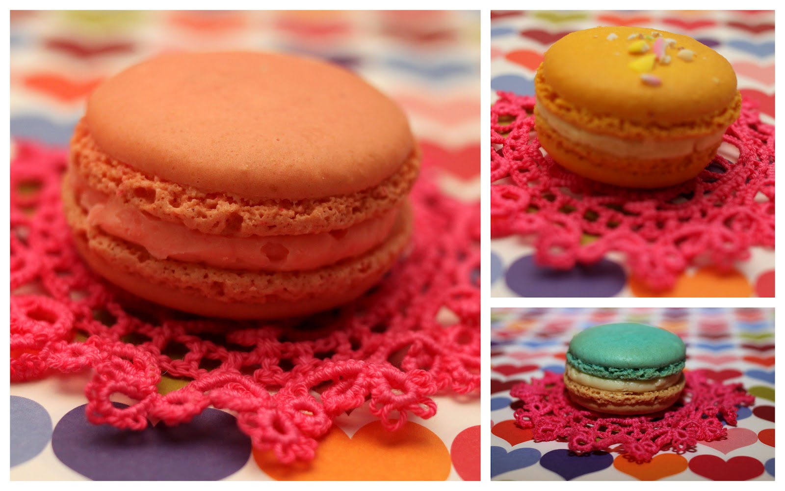 Here Comes The Fun: Anniversary Macarons And A Vintage Postcard