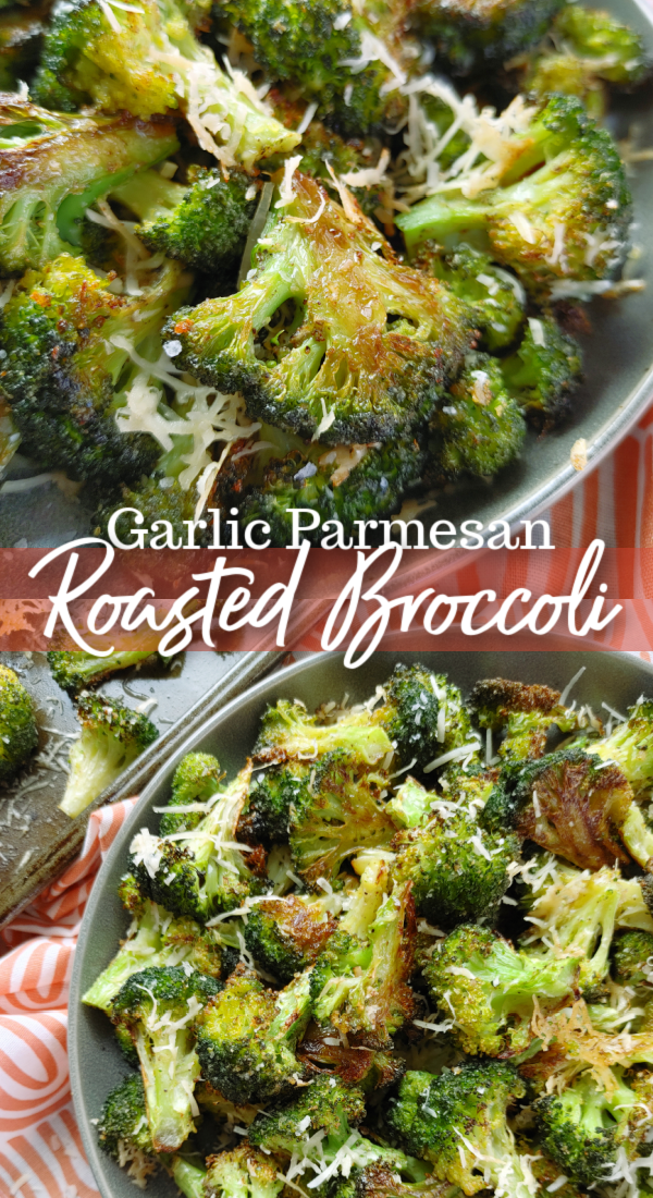 South Your Mouth Garlic Parmesan Roasted Broccoli