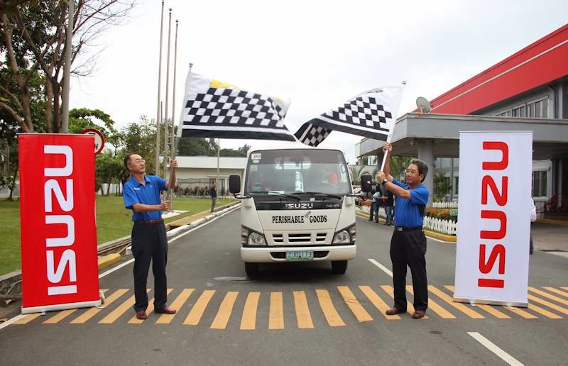 Isuzu NSeries Takes Part in Fuel Efficiency Run CarGuide.PH