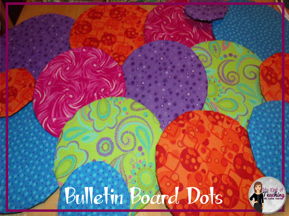 My Kind of Teaching Easy Bulletin Board Dots