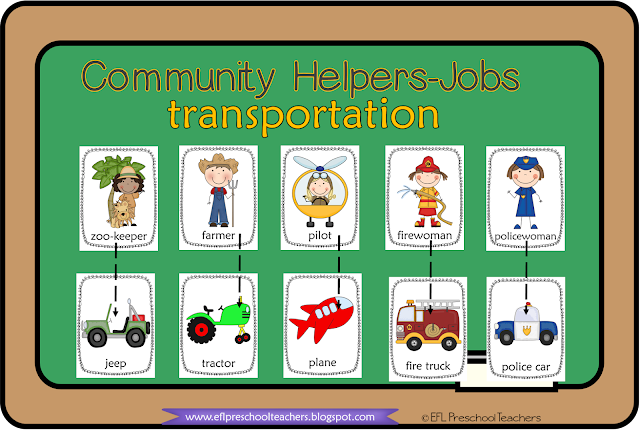 the community heleprs and transportation