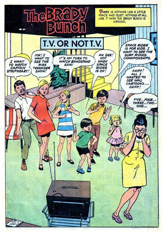 Brady Bunch Comics Free Illustrated Stories