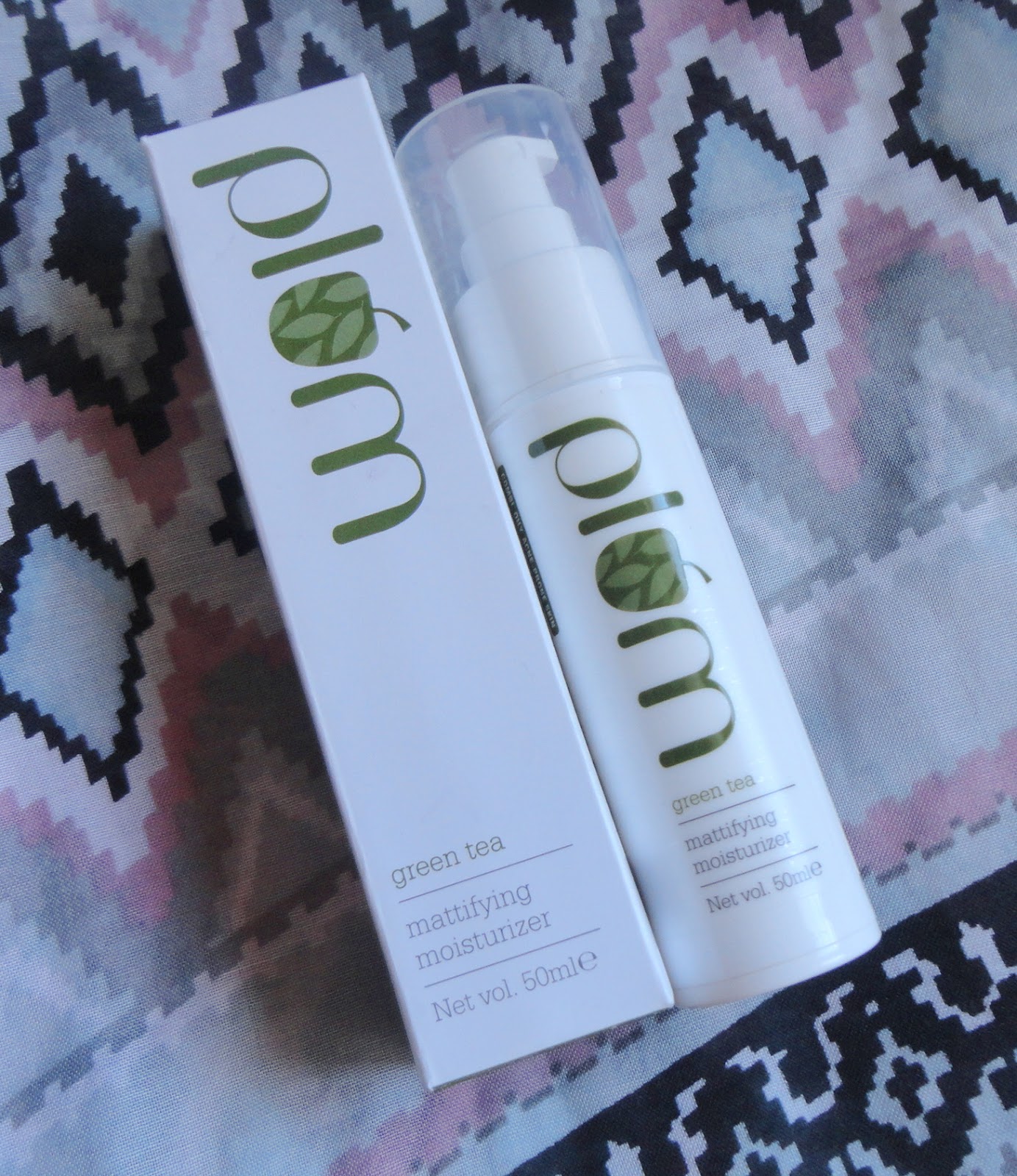 palm green tea mattifying moisturizer