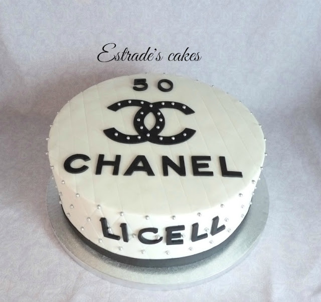 tarta de Chanel para un cumpleaños 1