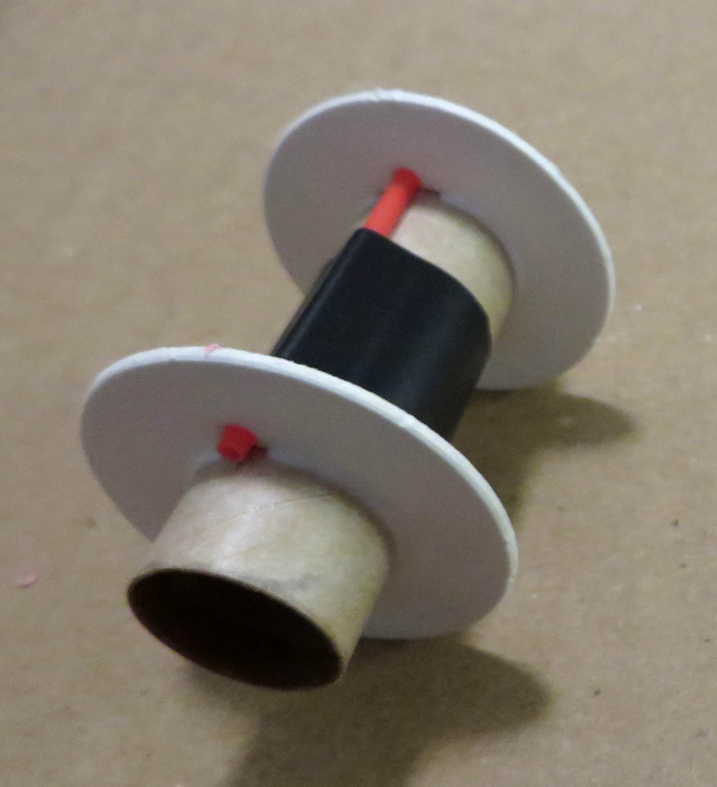 Model Rocket Building Estes Gemini Titan 1978 Build, Part 2, Engine Mount