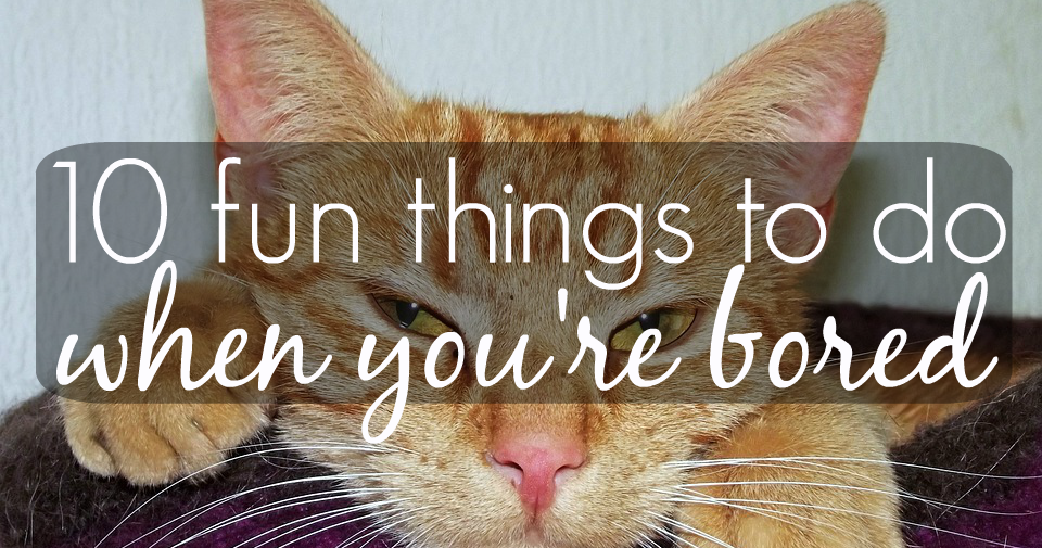 10 fun things to do when you're bored Glitz and Glamour Makeup