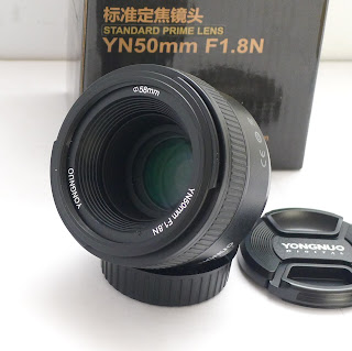 Lensa Fix Yongnuo 50mm AFS For Nikon