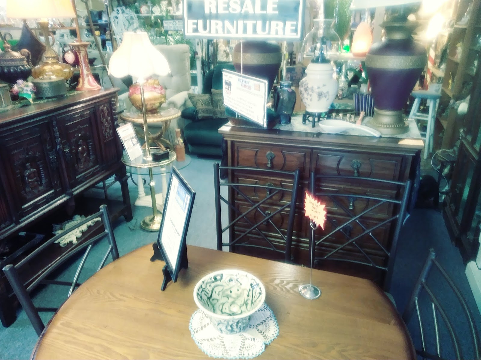 The Resale Shop of Largo YOUR source for vintage furniture, home decor