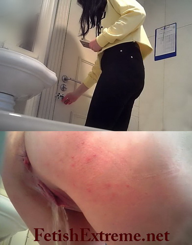 WC 3135-3139 (Hidden cameras in the restroom provide you with this voyeur urinating video compilation)