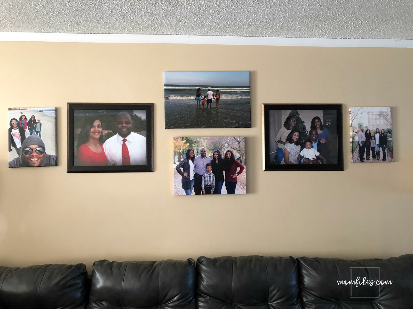 Create A Family Photo Wall With CanvasDiscount [Giveaway] | Mom Files