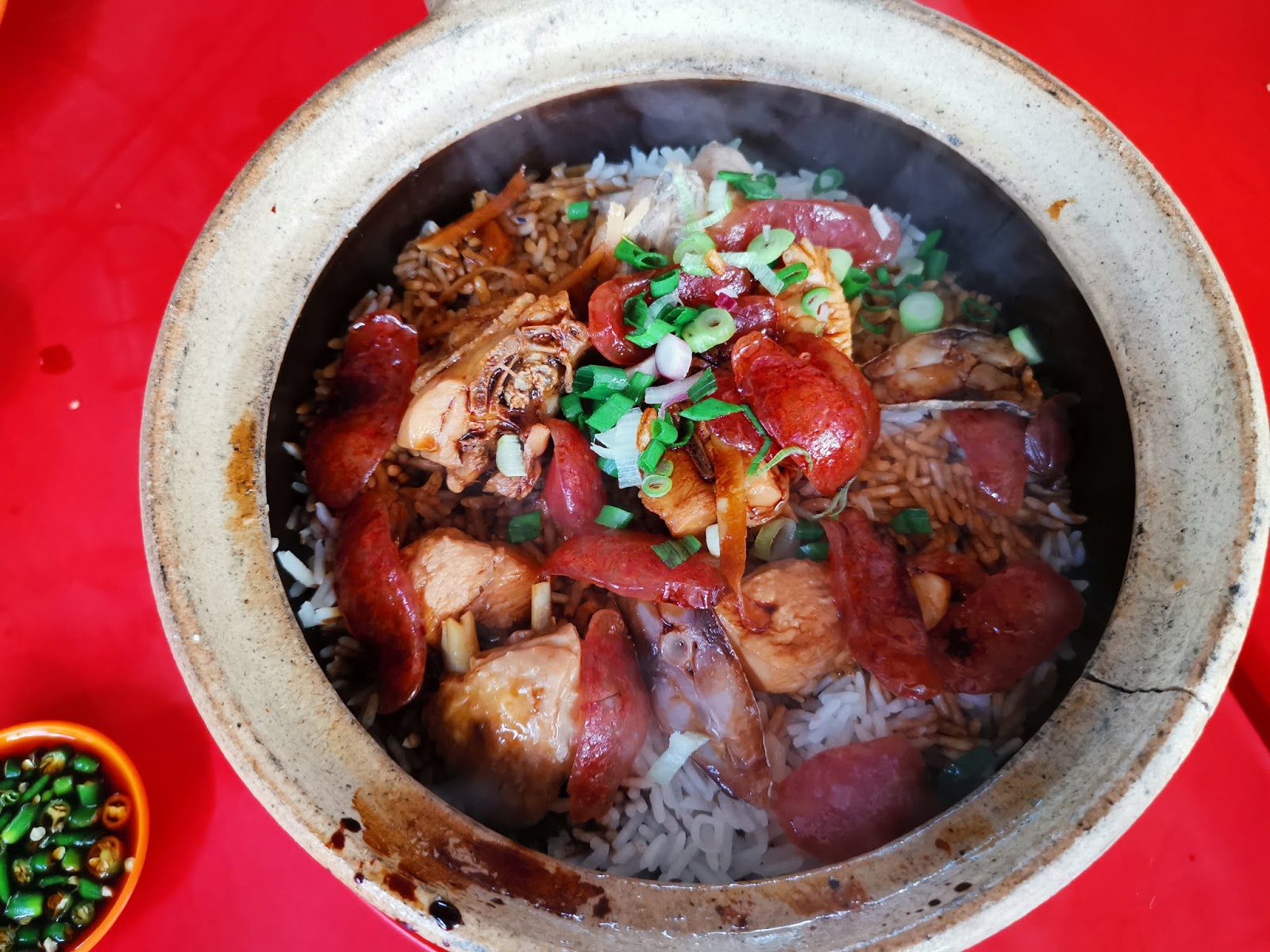 Claypot Chicken Rice Cooked with Charcoal Taman Kok Lian, Jalan Ipoh