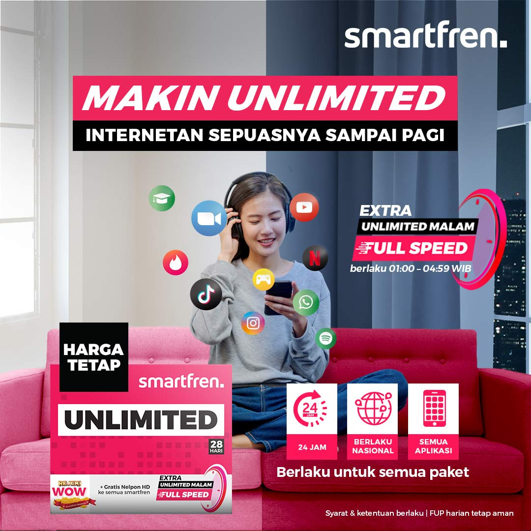 extra unlimited malam
