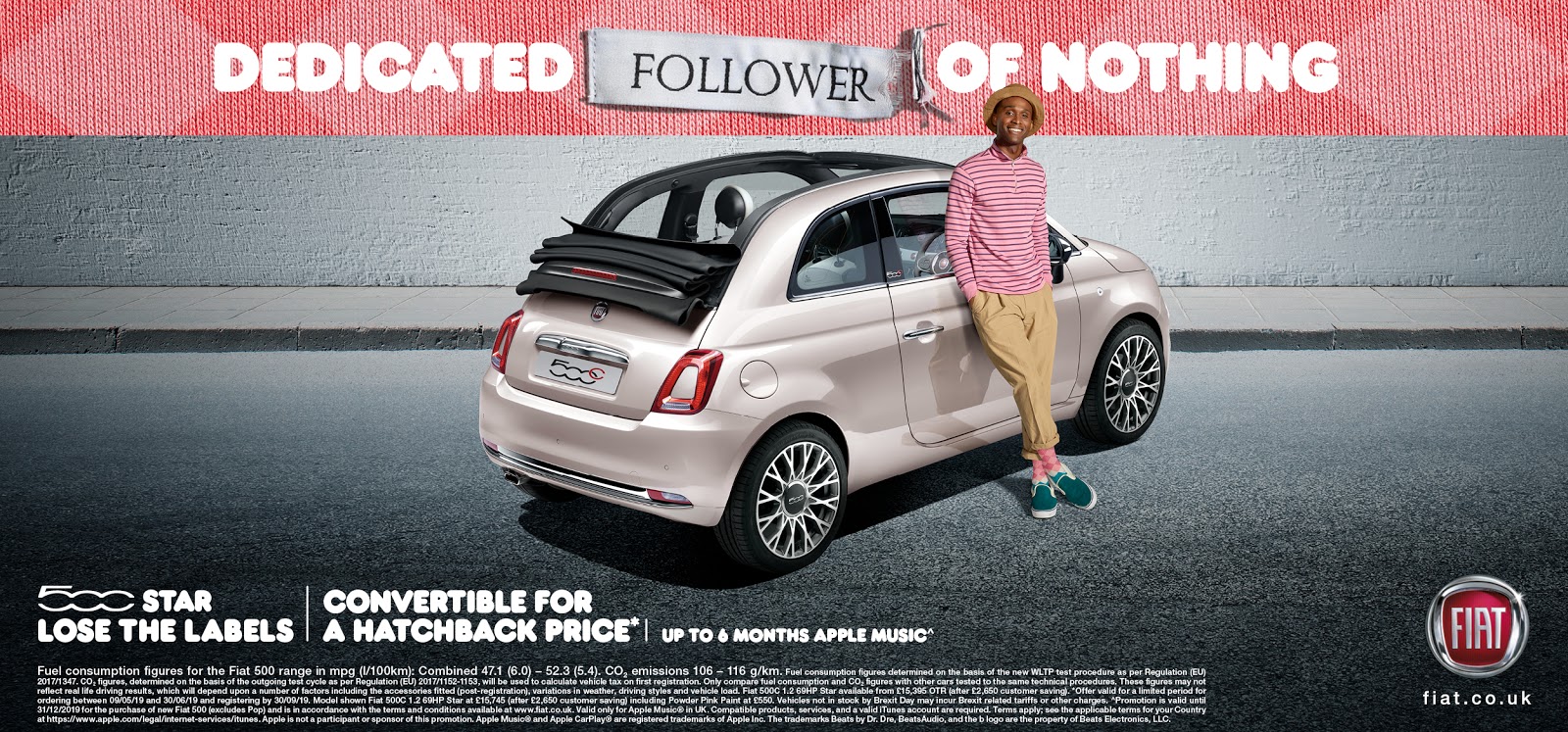 Fiat 500 Celebrates Individuality In 'Lose The Labels' Outdoor Campaign By  Krow | AdStasher