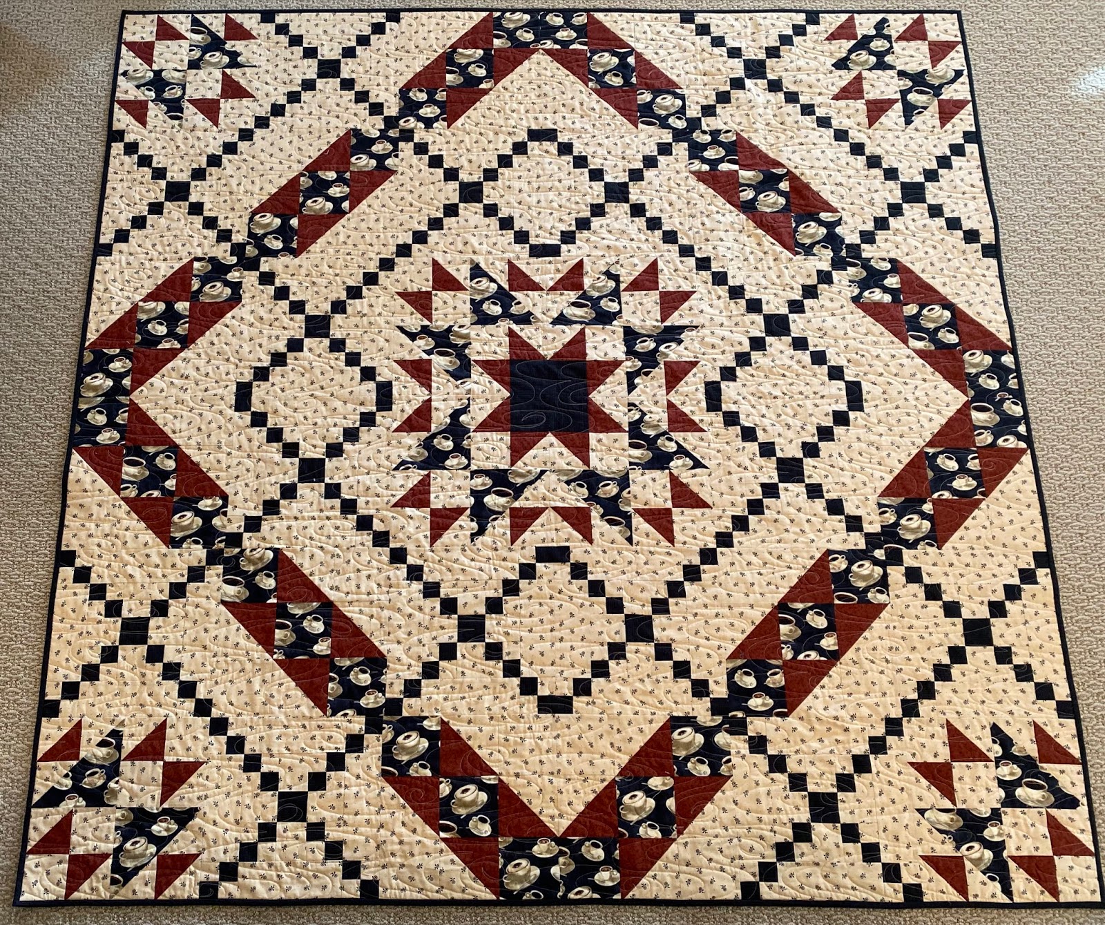 Coffee & Cream Quilt Wraps Up 2020