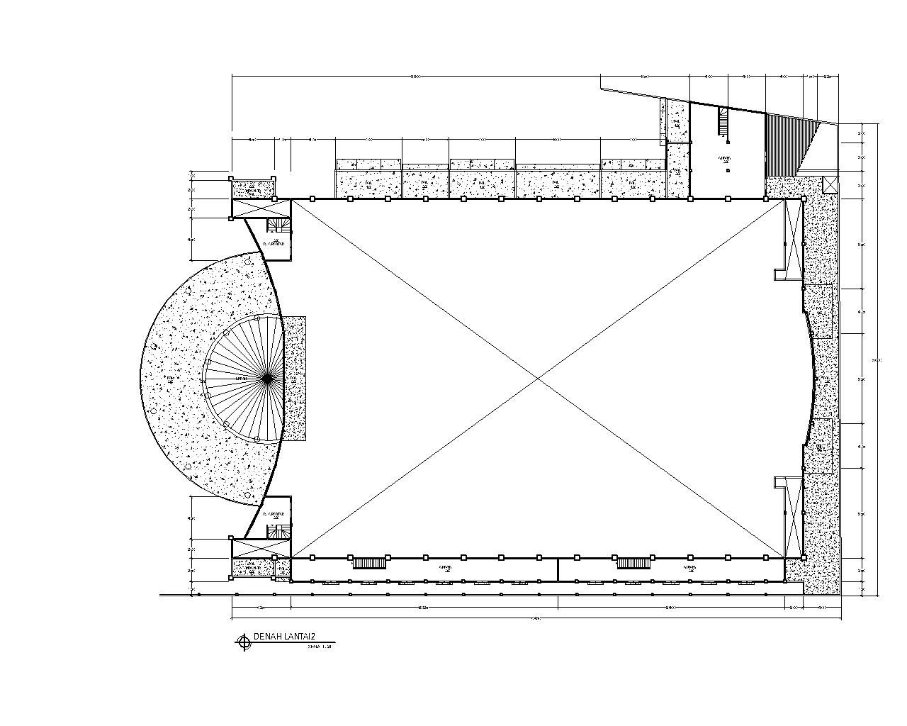 AL DESIGN Desain Arsitektur Gedung  Pertemuan 