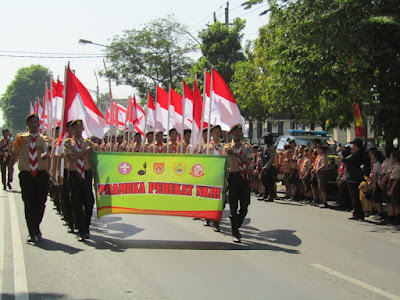 PEMBERANGKATAN ESTAFET PRAMUKA