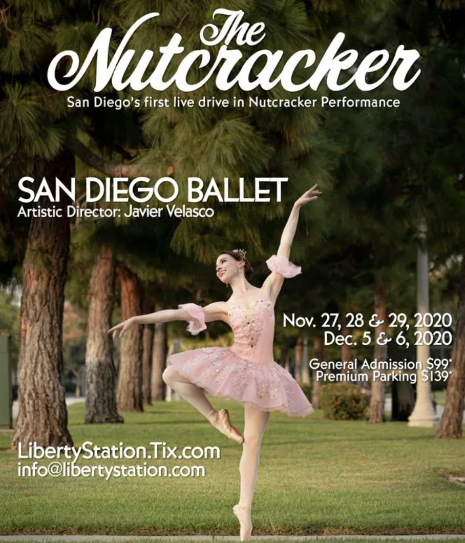 SanDiegoVille San Diego Ballet To Host The Nutcracker DriveIn