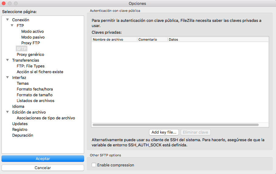 filezilla mac os