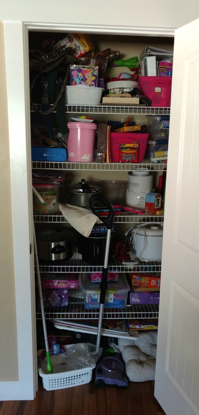 MultiPurpose Closet Organization Sunshine and Munchkins