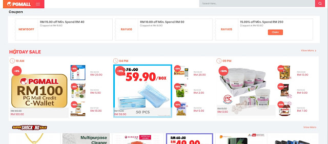 PGMall Malaysia ecommerceplatform MaybankQRPayCashback ShopOnline malaysian blogger cestlajez