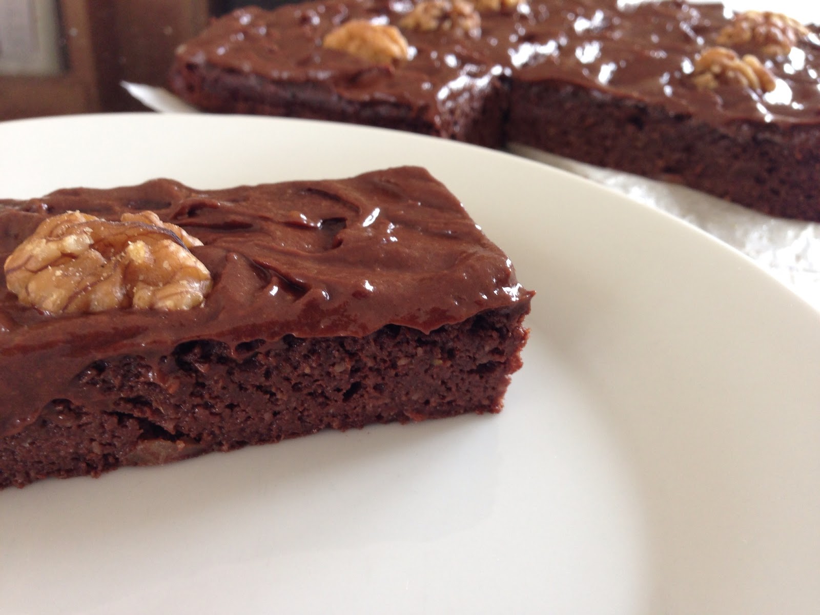 Grabbing life by the kettlebells... Chocolate protein brownies...