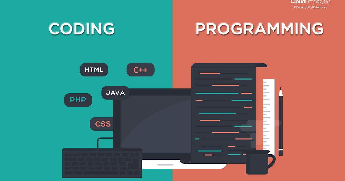 Coding versus Programming