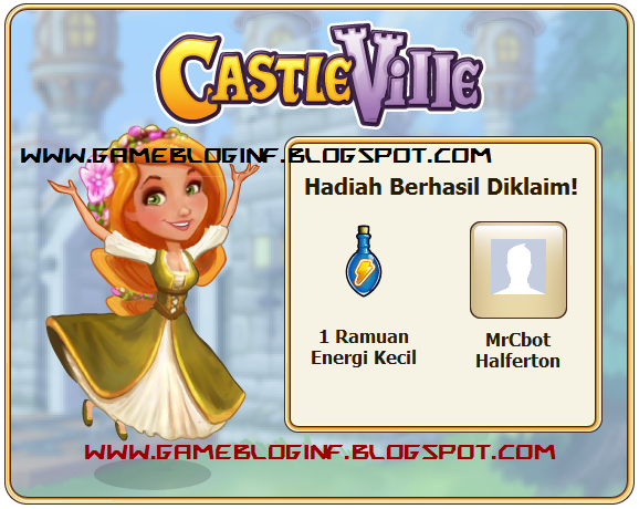 July 22, CastleVille Free Item Energy Link