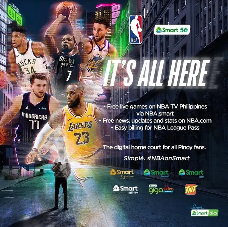 NBA and Smart launch NBA’s official digital destination in the Philippines