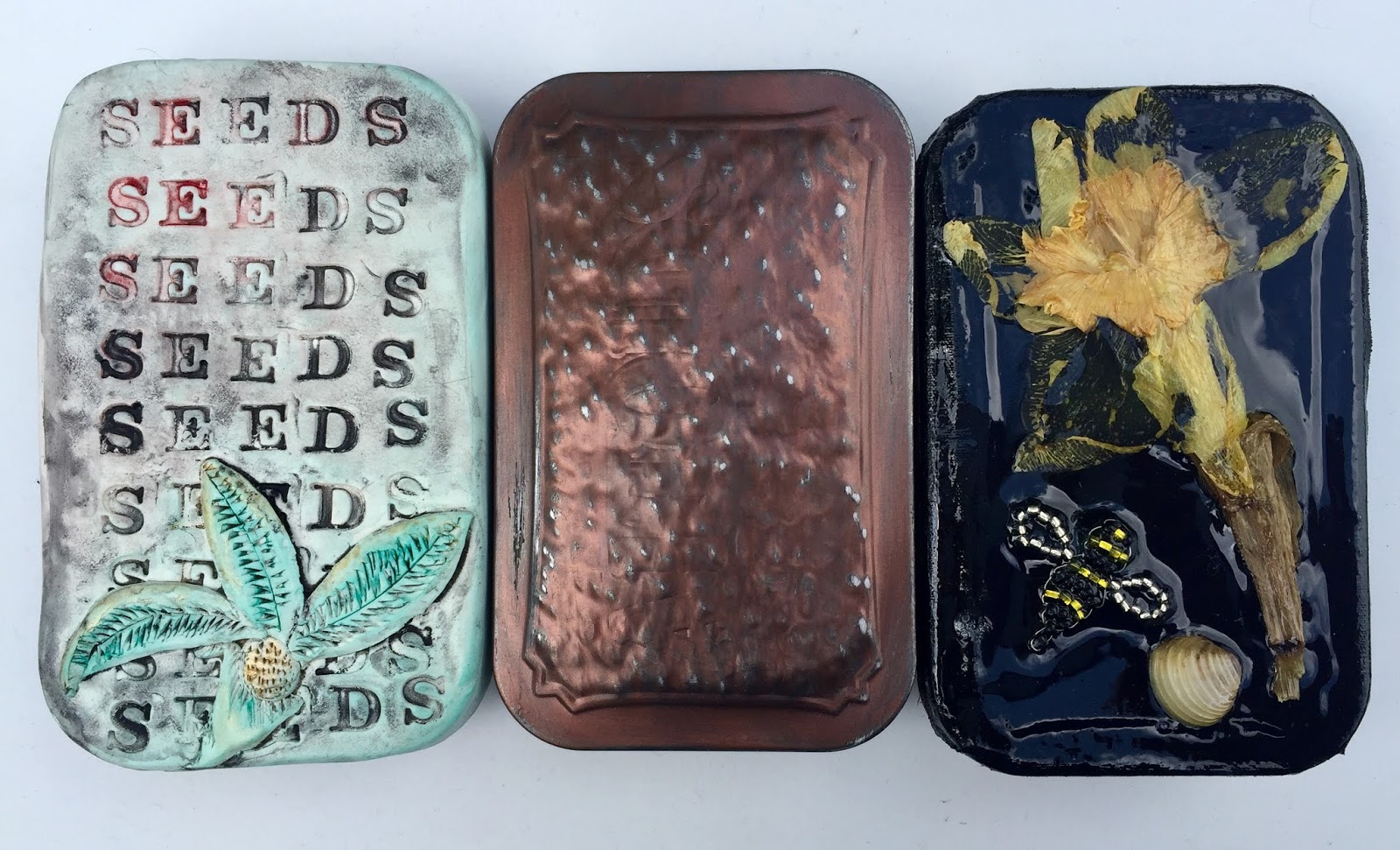 Amy Lynn Hess Three Ways to "UnAltoids" a Tin Hammering, Decoupage