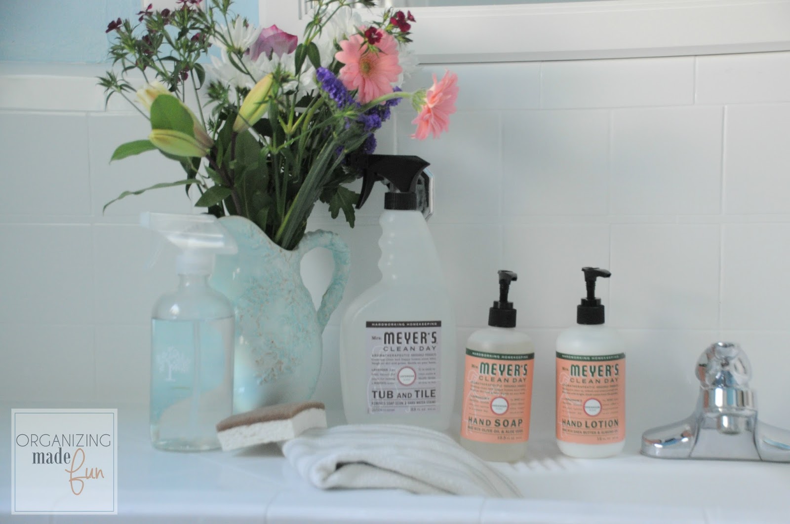 Bathroom Cleaning Essentials From Grove Collaborative + Mrs. Meyers