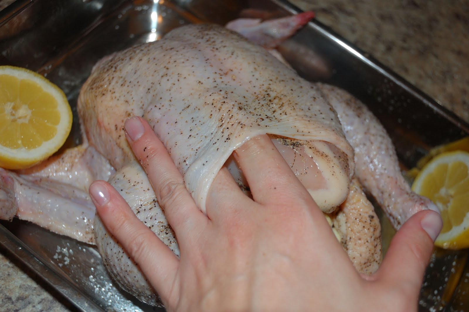 lizzie can cook! slowroasted garlic chicken