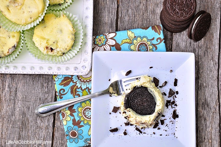 Oreo Cheesecake Cupcakes | Life At Cobble Hill Farm