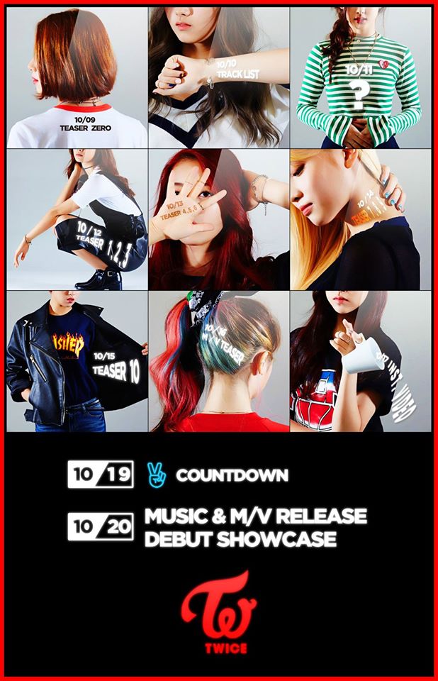 TWICE Ungkap Jadwal Debut Melalui Gambar Teaser Baru 