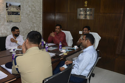 Panchayat Election Ayukt and IG: पंचायत चुनाव की पूरी व्यवस्था पेट्रोलिंग तथा फ्लैग मार्च, Complete system of Panchayat elections, Patrolling and flag march, AnjNewsMedia