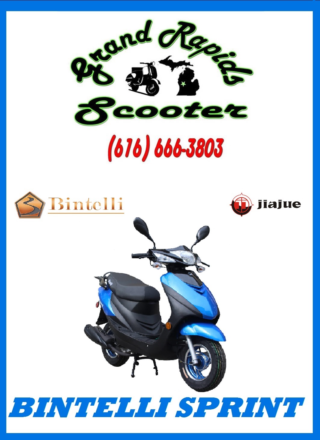 The Bintelli Sprint 50 at Grand Rapids Scooter Grand Rapids Scooter