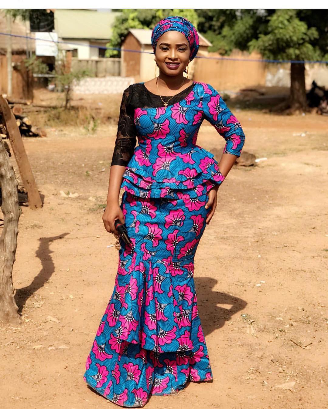 6 pieces ankara gown