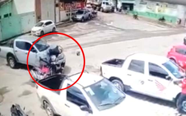 Vídeo mostra momento exato de acidente em Jacobina; assista