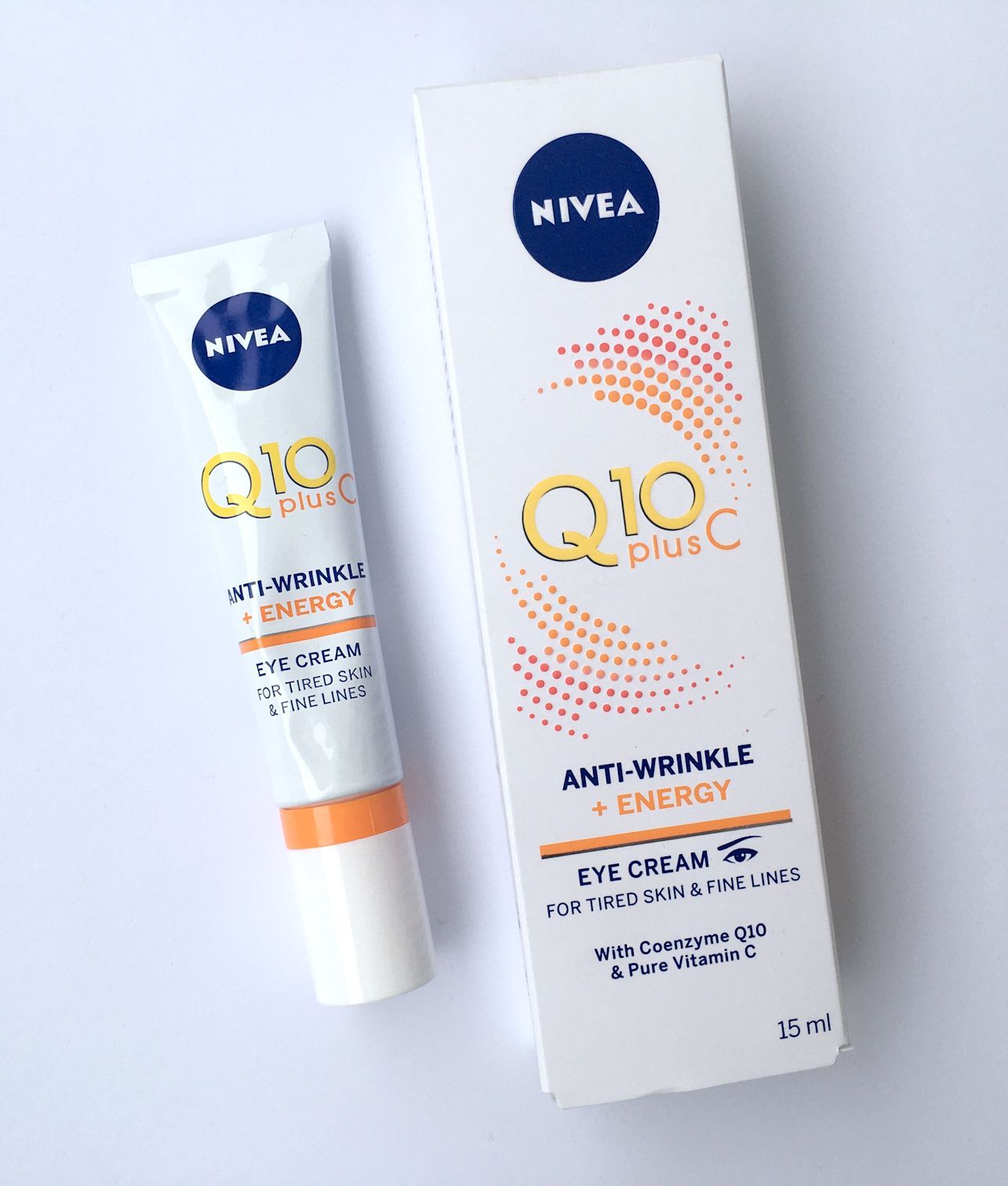 Skincare Notebook Nivea Q10 Plus C Anti Wrinkle Energy Eye Cream 15 Ml Review